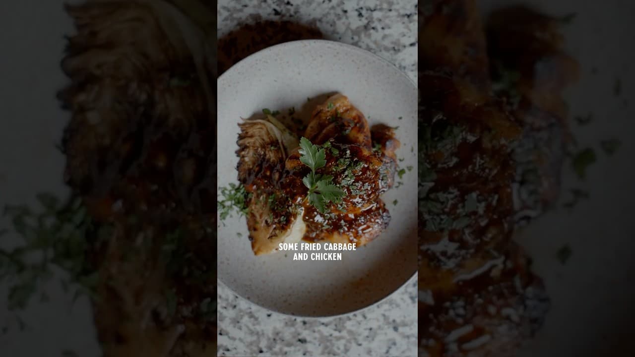 Chicken Thighs with ‘71 Hook Orange Reduction