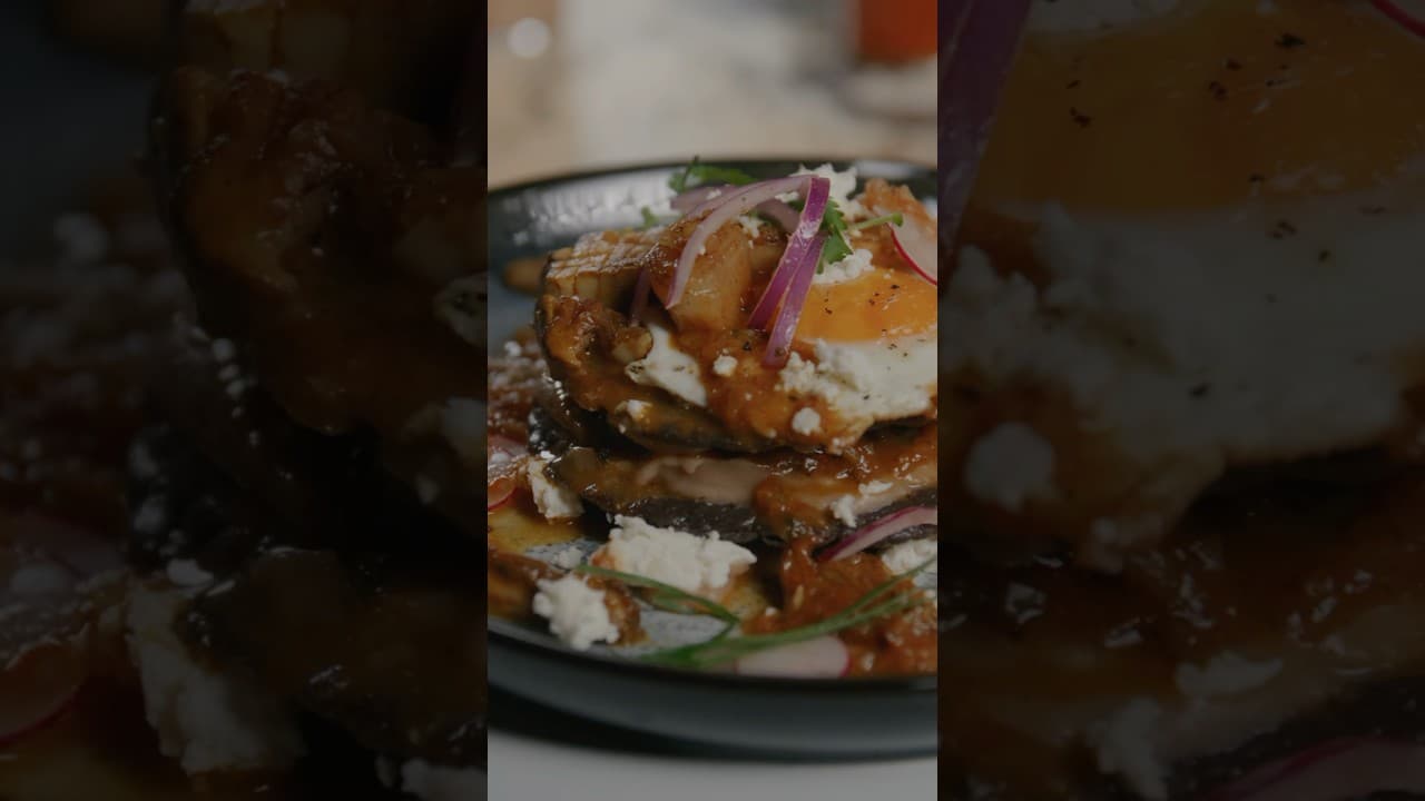 Huevos rancheros: vegetarian edition