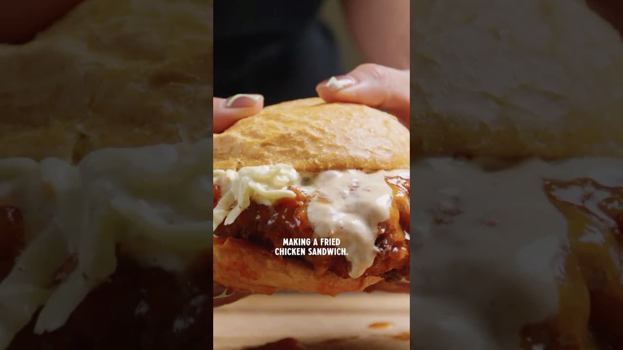 Crispy spicy chicken sandwich recipe