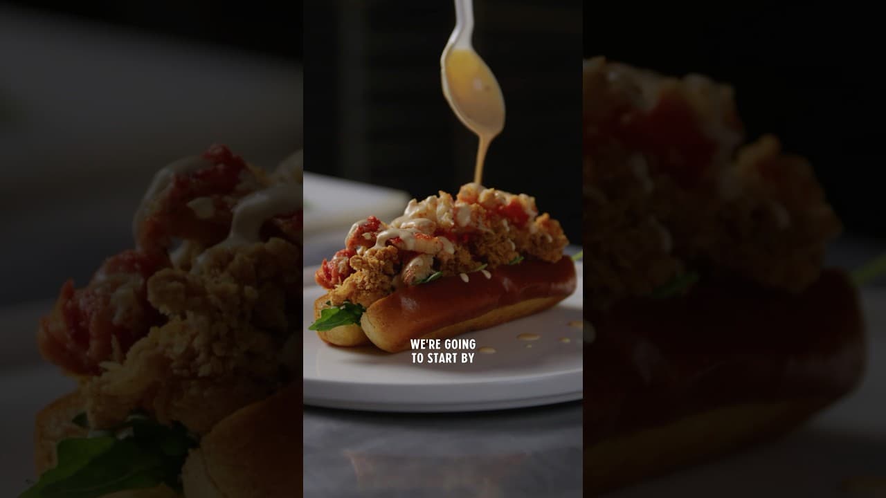 Fried Lobster & King Crab Roll with 1971 Hook Aioli